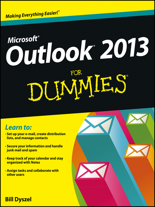 Title details for Outlook 2013 For Dummies by Bill Dyszel - Wait list